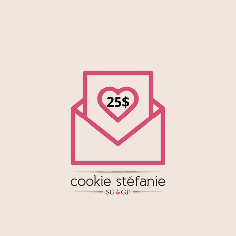 Carte cadeau - Boutique Cookie Stefanie
