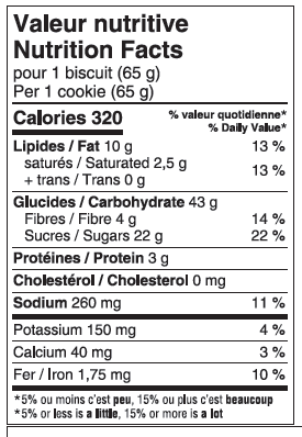 Biscuits à Cuire - Double Chocolat Végan